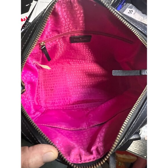 Authentic Kate Spade Black Handbag and Wallet Set - Picture 6 of 12